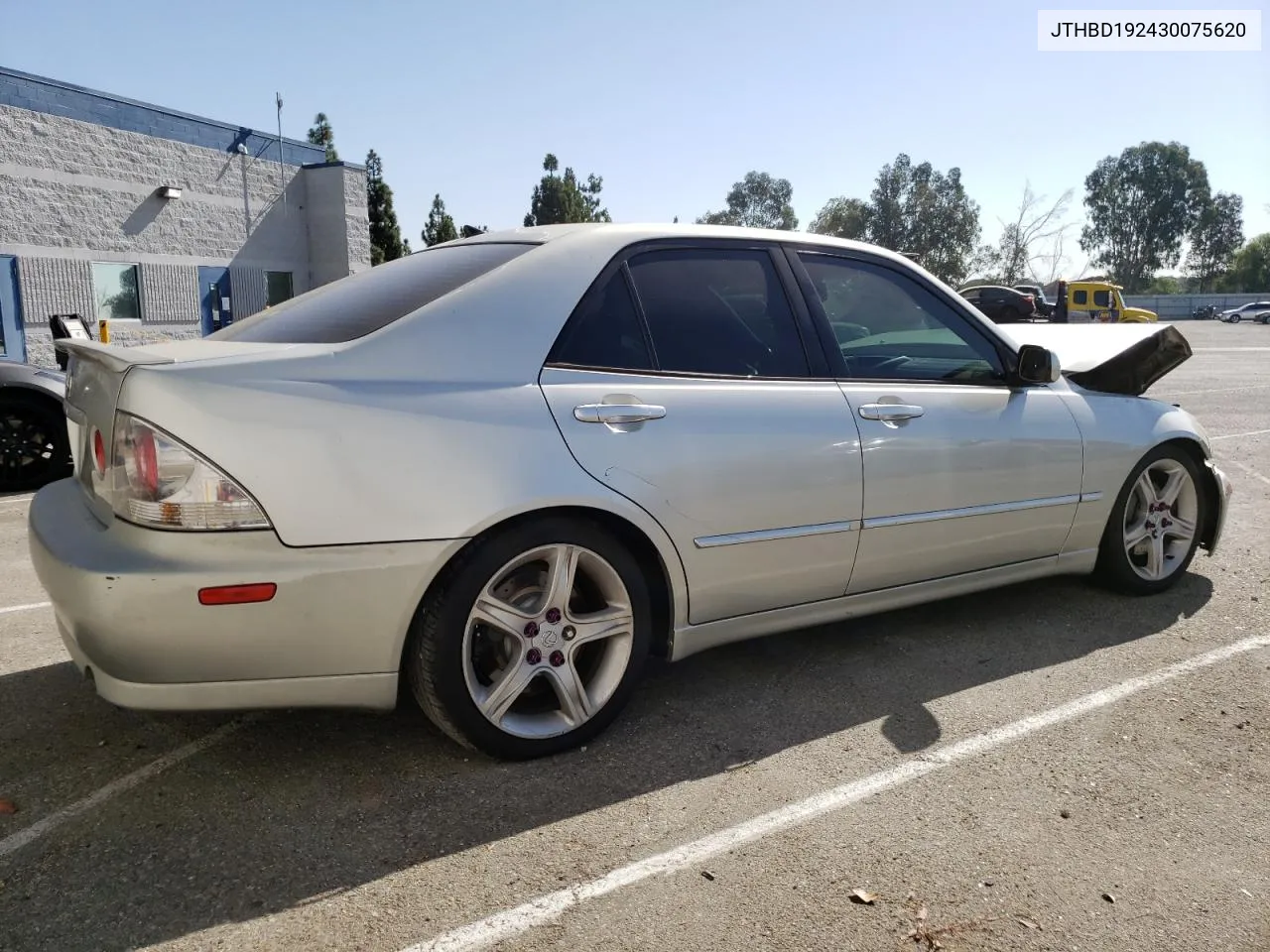 2003 Lexus Is 300 VIN: JTHBD192430075620 Lot: 67617694