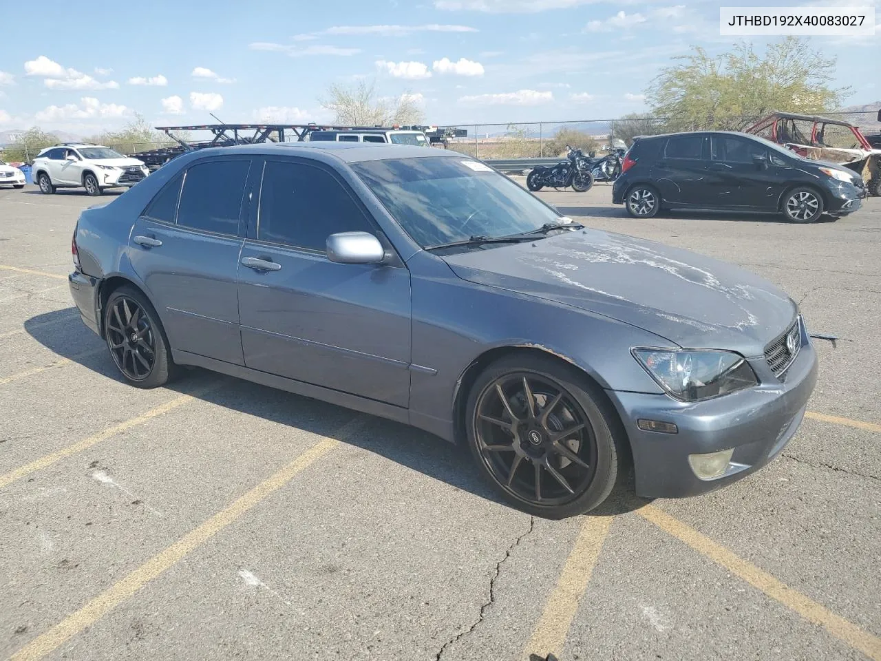 2004 Lexus Is 300 VIN: JTHBD192X40083027 Lot: 70932644