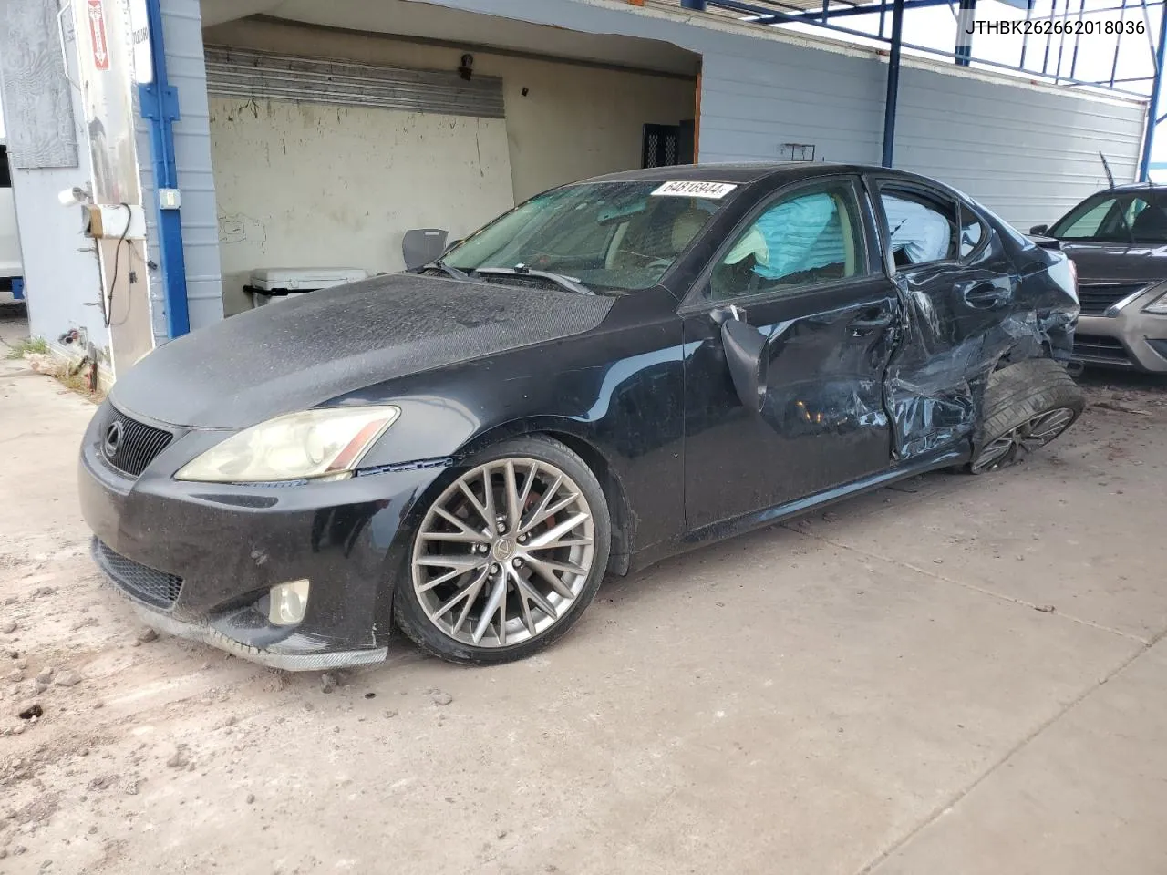 JTHBK262662018036 2006 Lexus Is 250