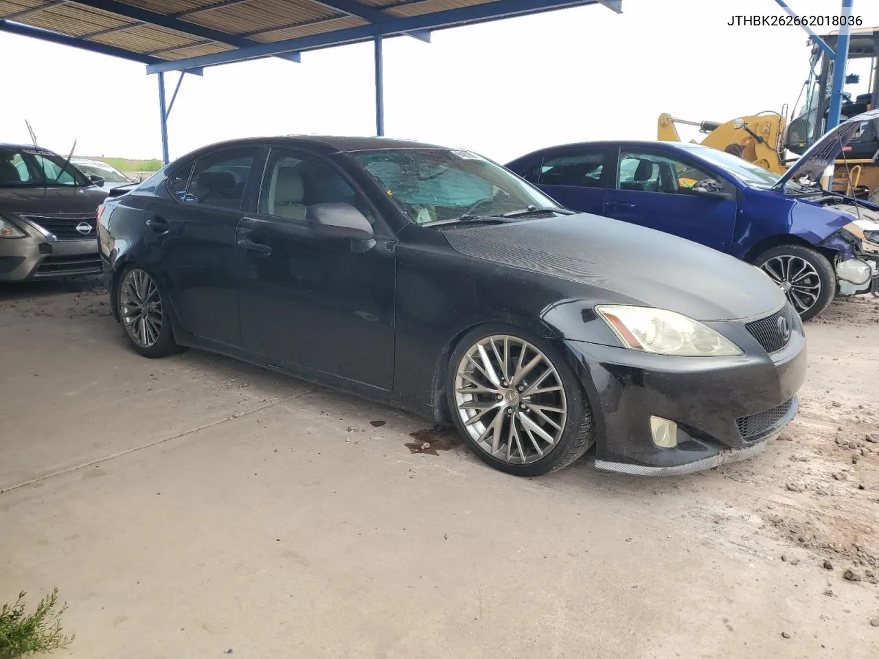 2006 Lexus Is 250 VIN: JTHBK262662018036 Lot: 64816944