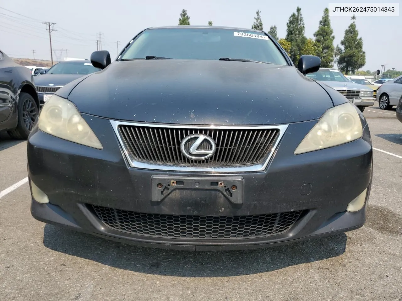 2007 Lexus Is 250 VIN: JTHCK262475014345 Lot: 70368484