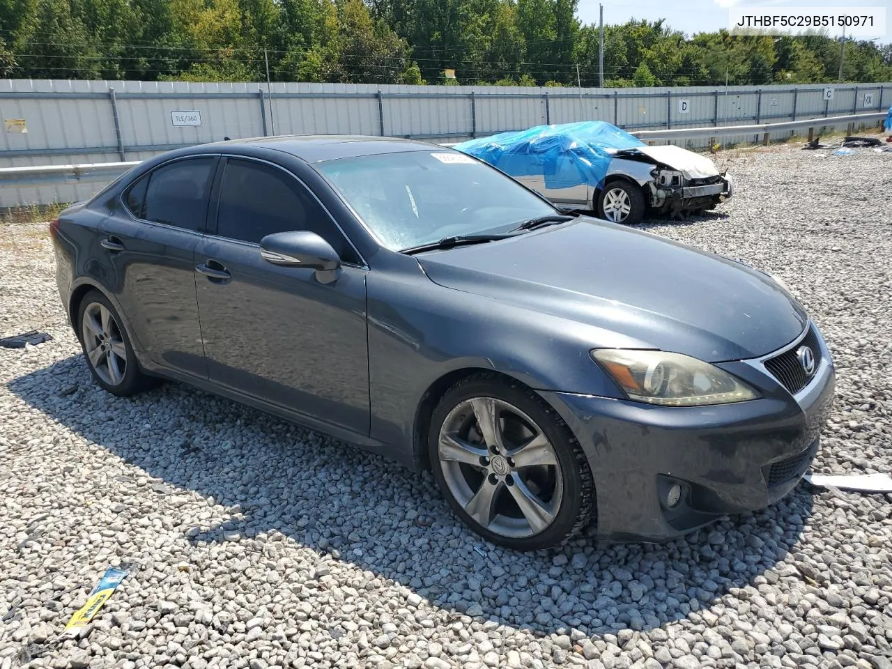 2011 Lexus Is 250 VIN: JTHBF5C29B5150971 Lot: 68846064