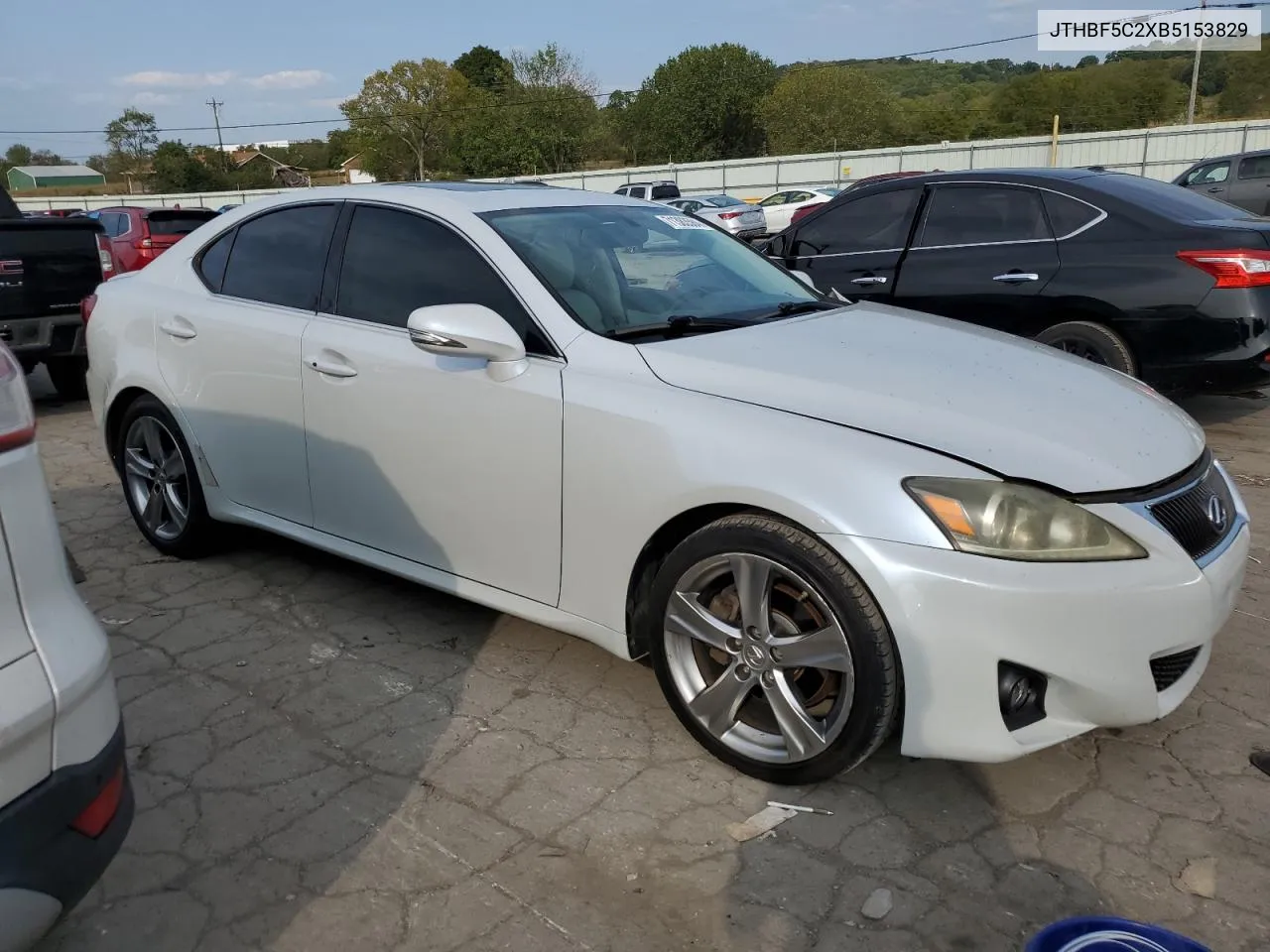 2011 Lexus Is 250 VIN: JTHBF5C2XB5153829 Lot: 71383584