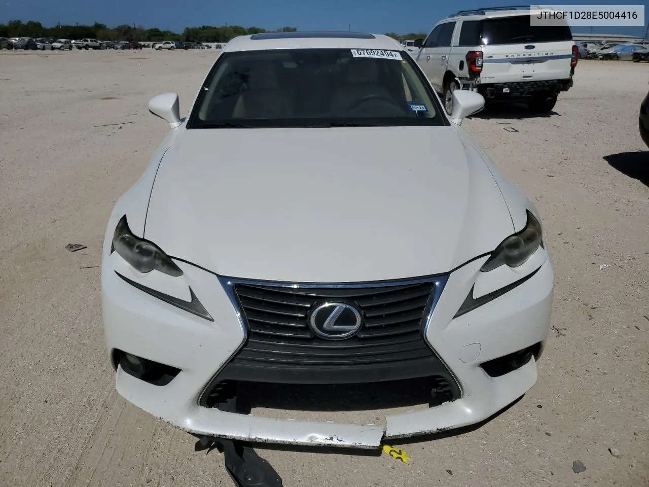 2014 Lexus Is 250 VIN: JTHCF1D28E5004416 Lot: 67692494