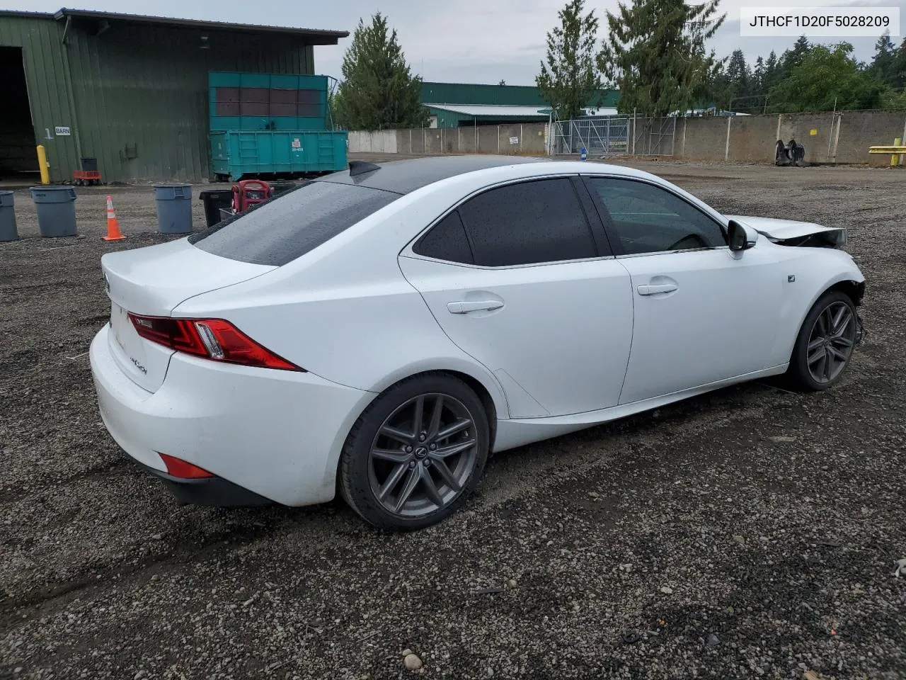 2015 Lexus Is 250 VIN: JTHCF1D20F5028209 Lot: 68116004