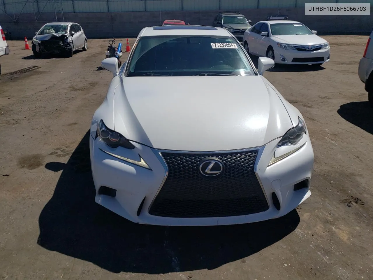 2015 Lexus Is 250 VIN: JTHBF1D26F5066703 Lot: 71239804