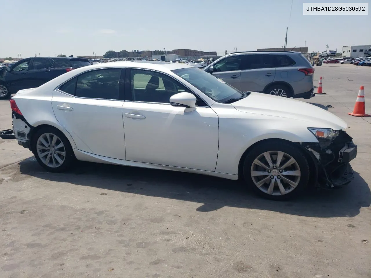 2016 Lexus Is 200T VIN: JTHBA1D28G5030592 Lot: 67448594