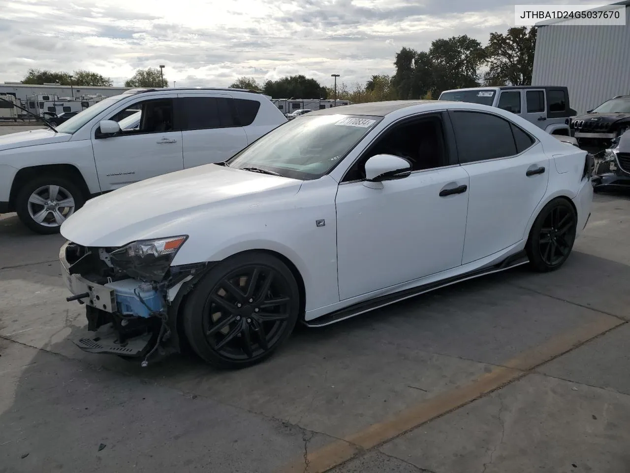 2016 Lexus Is 200T VIN: JTHBA1D24G5037670 Lot: 72170834