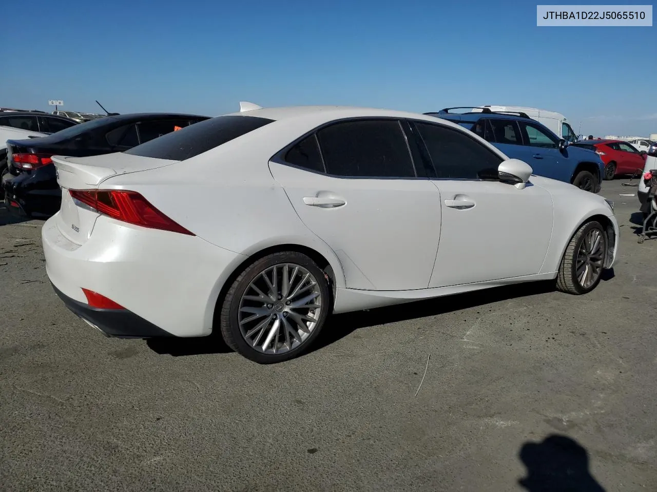 JTHBA1D22J5065510 2018 Lexus Is 300