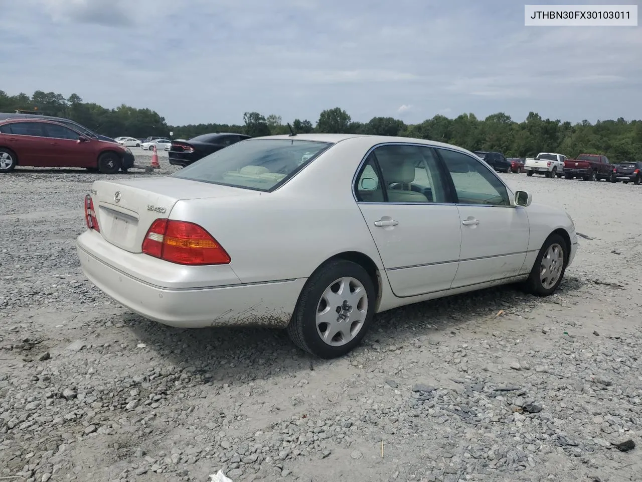 2003 Lexus Ls 430 VIN: JTHBN30FX30103011 Lot: 71309174