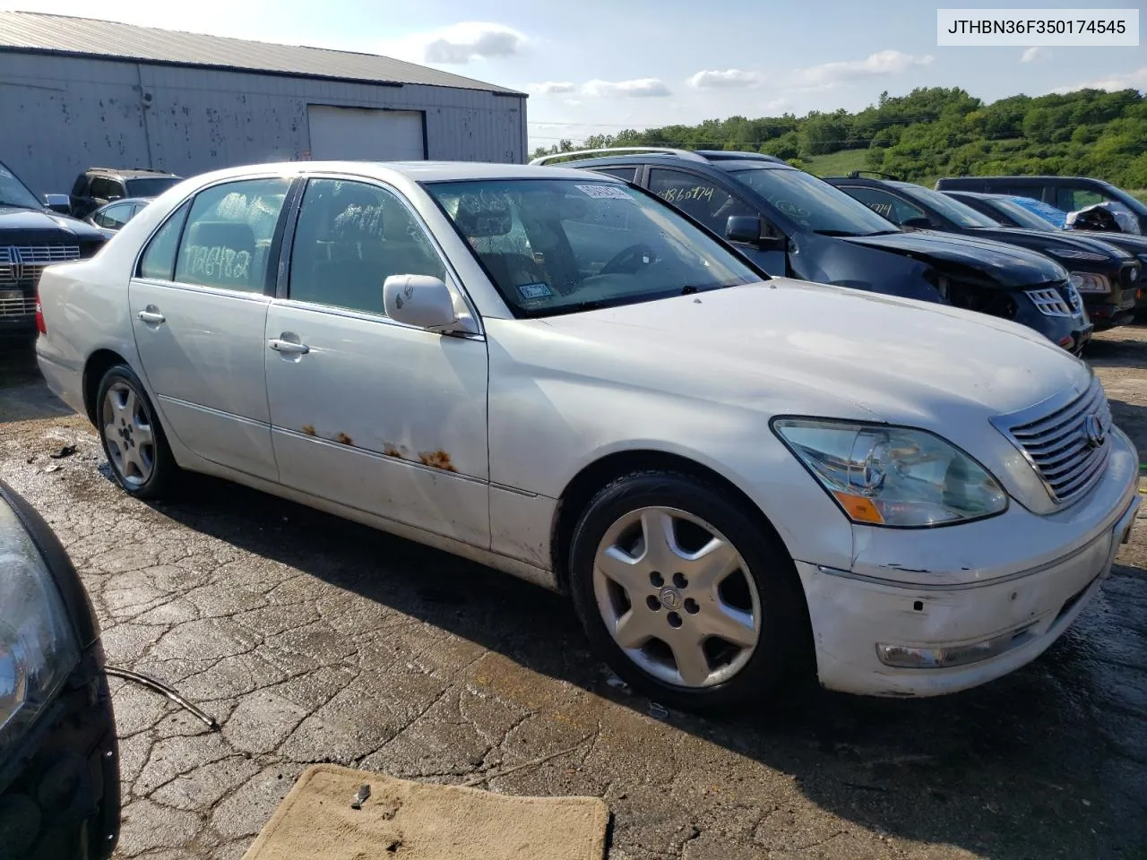 2005 Lexus Ls 430 VIN: JTHBN36F350174545 Lot: 60412474