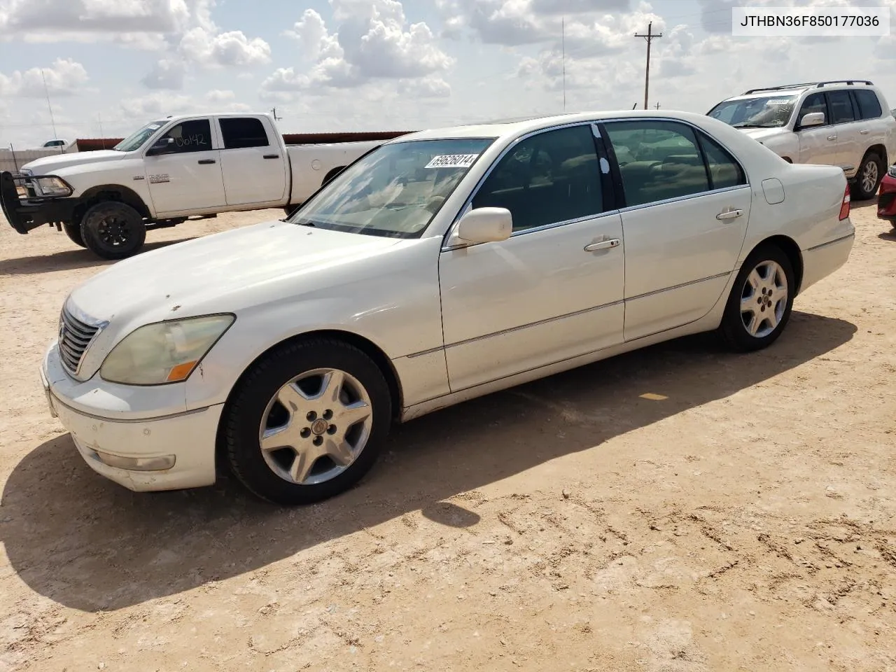 2005 Lexus Ls 430 VIN: JTHBN36F850177036 Lot: 69626014