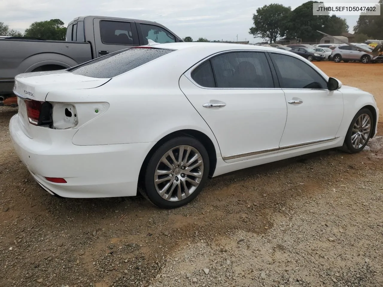 2013 Lexus Ls 460L VIN: JTHGL5EF1D5047402 Lot: 70595804