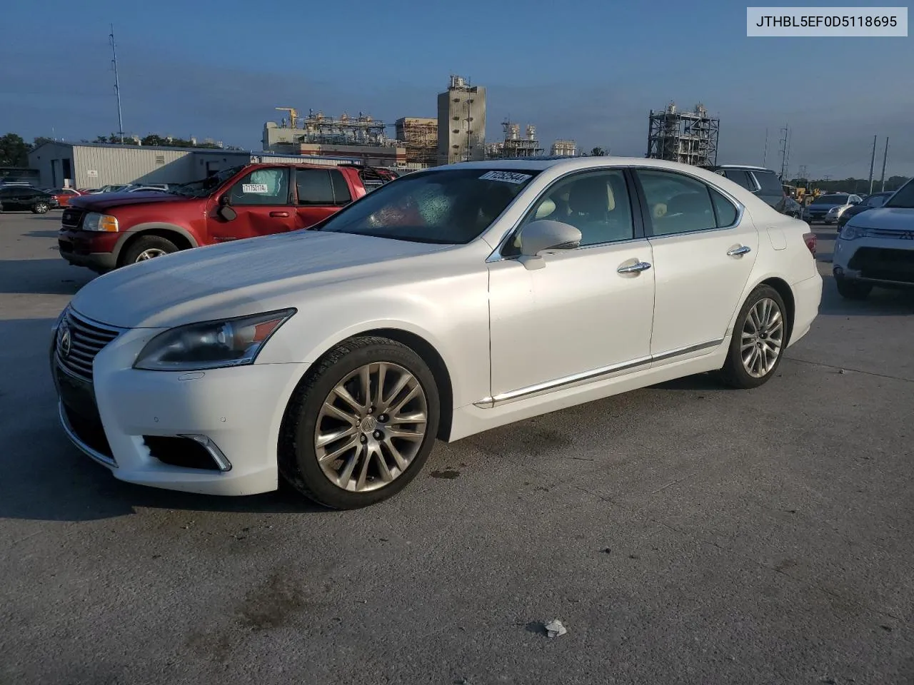 2013 Lexus Ls 460 VIN: JTHBL5EF0D5118695 Lot: 71252544