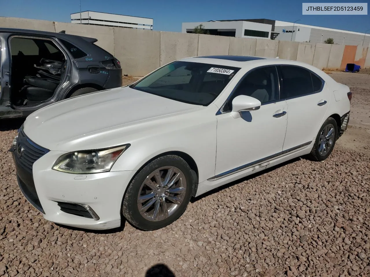 2013 Lexus Ls 460 VIN: JTHBL5EF2D5123459 Lot: 71850364