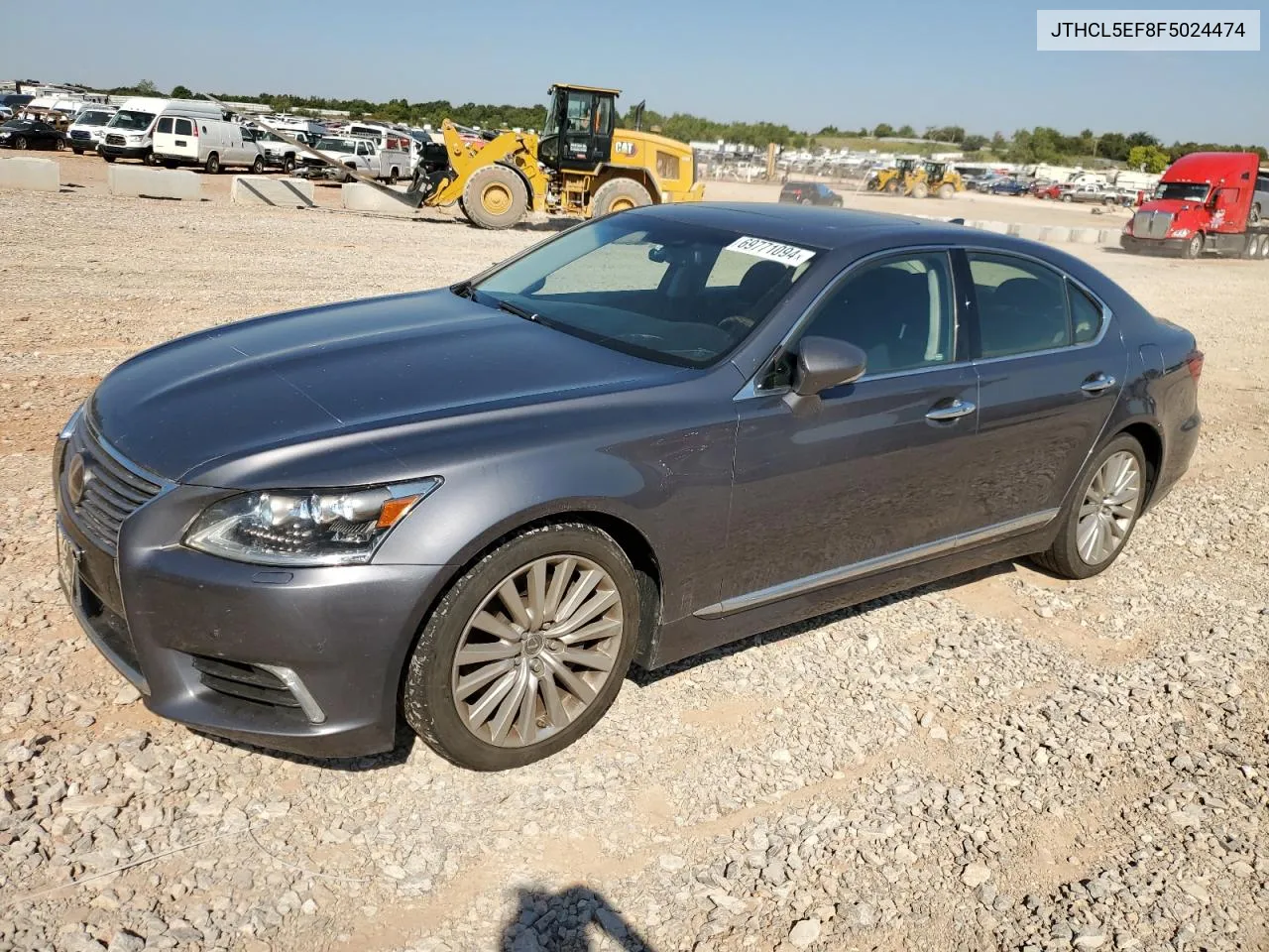 JTHCL5EF8F5024474 2015 Lexus Ls 460