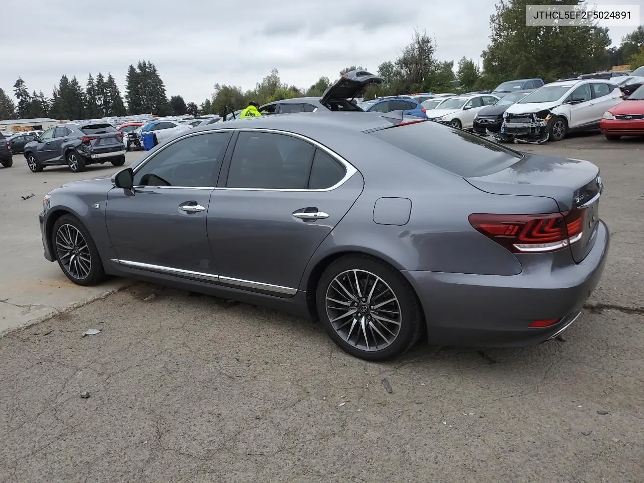 JTHCL5EF2F5024891 2015 Lexus Ls 460