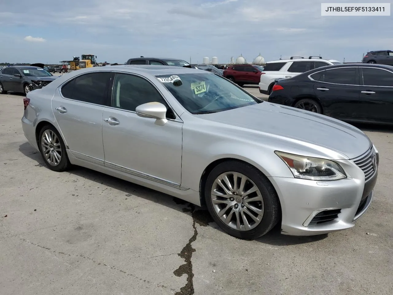 2015 Lexus Ls 460 VIN: JTHBL5EF9F5133411 Lot: 72054804