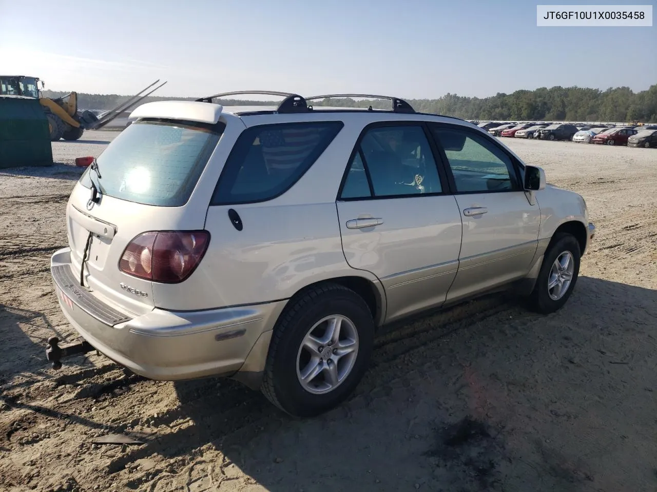 1999 Lexus Rx 300 VIN: JT6GF10U1X0035458 Lot: 61985184