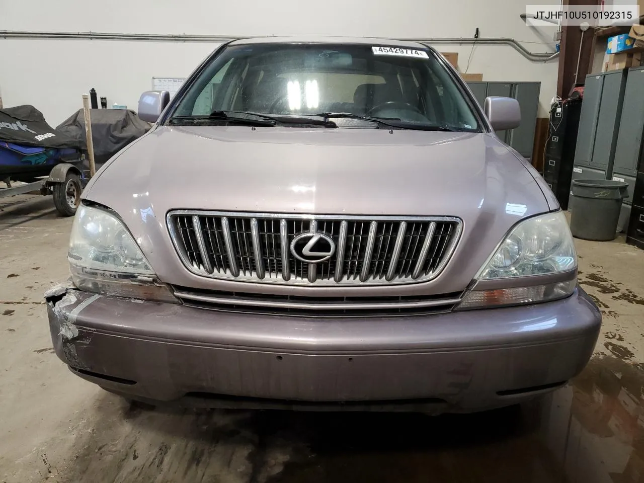 2001 Lexus Rx 300 VIN: JTJHF10U510192315 Lot: 45429774