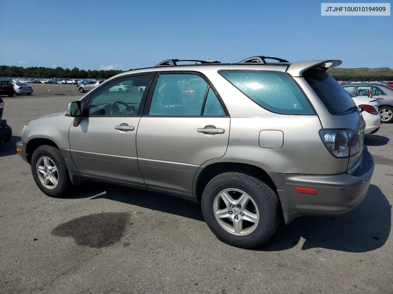 2001 Lexus Rx 300 VIN: JTJHF10U010194909 Lot: 70908034