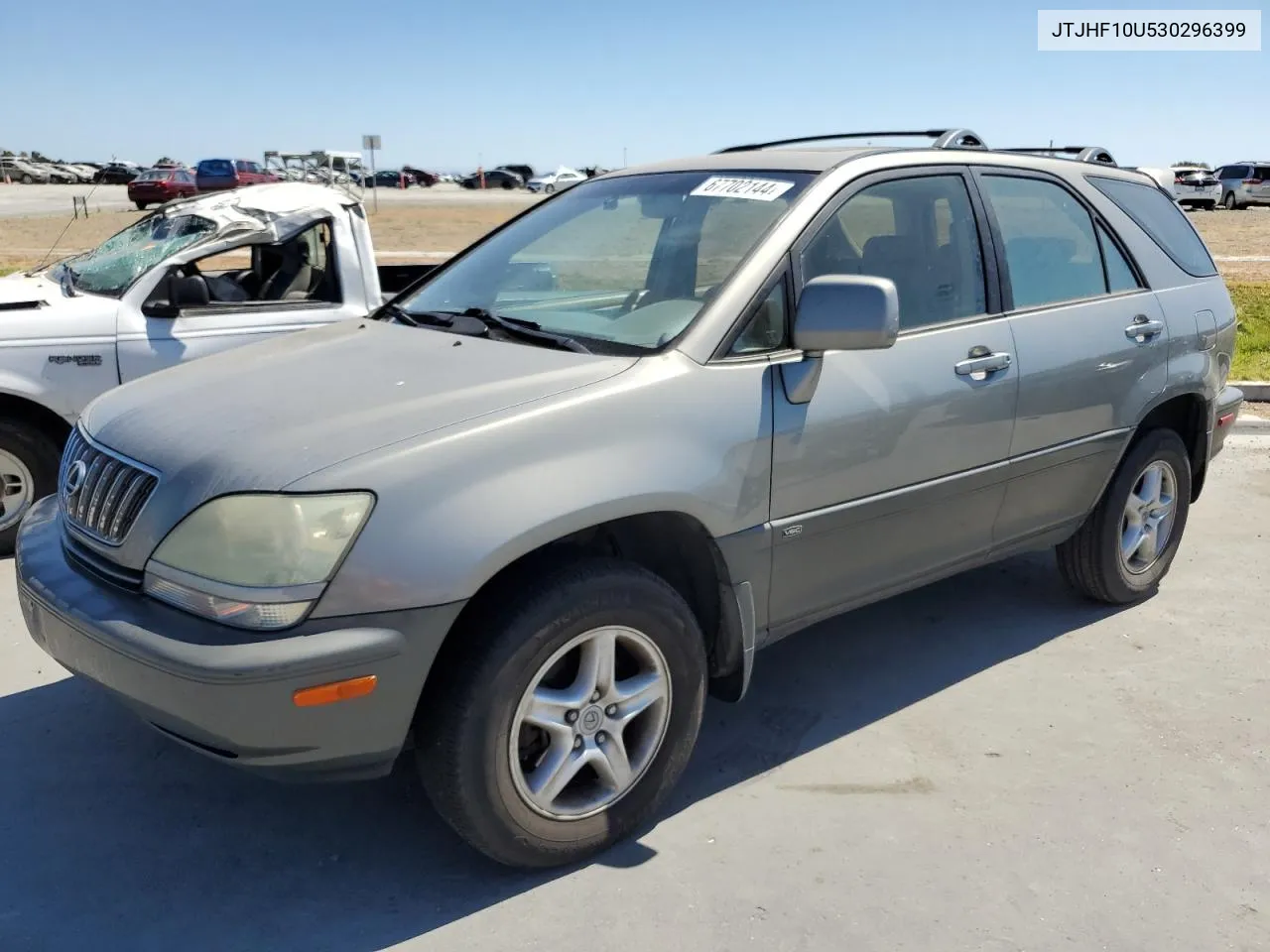 2003 Lexus Rx 300 VIN: JTJHF10U530296399 Lot: 67702144