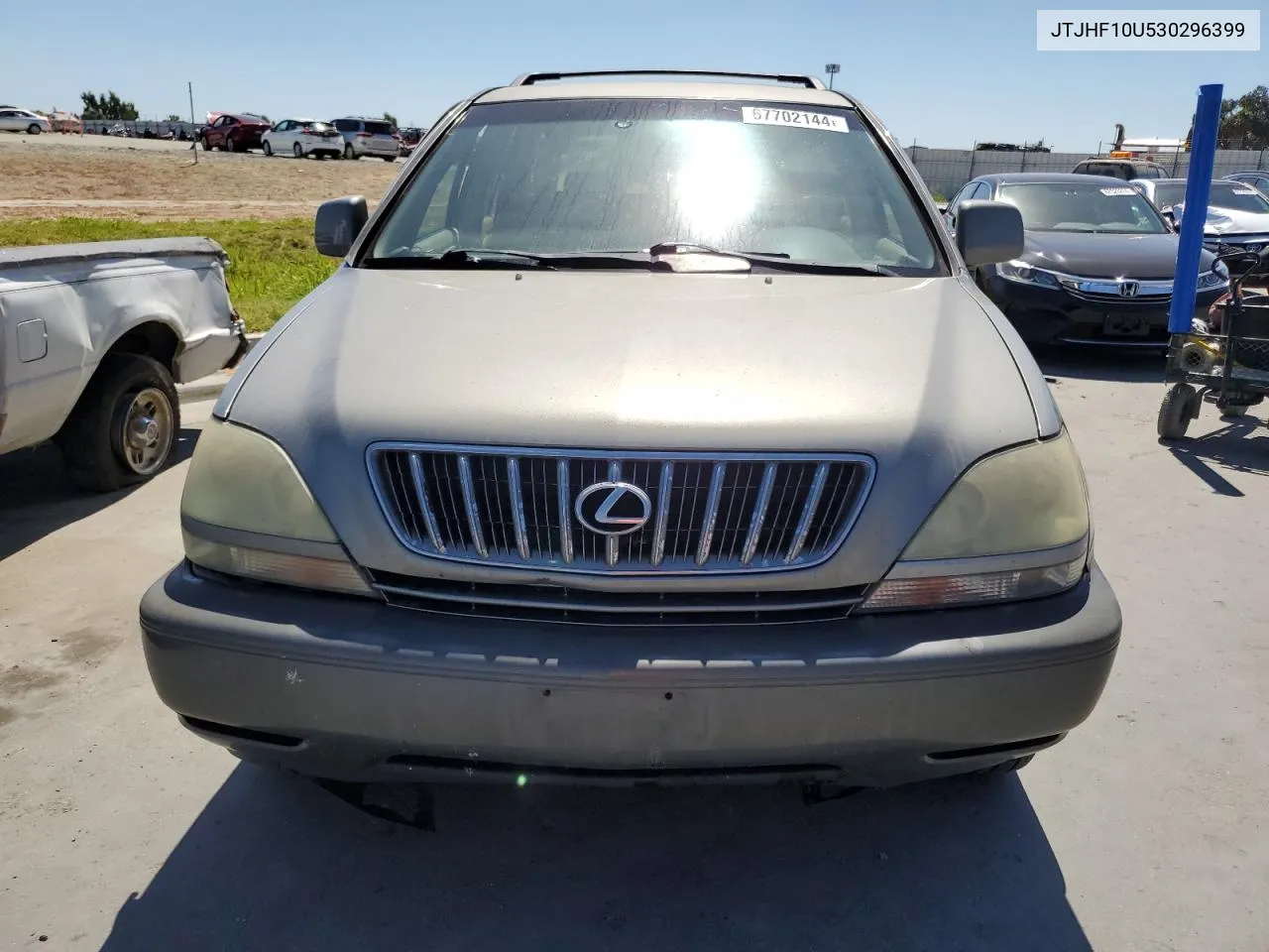 2003 Lexus Rx 300 VIN: JTJHF10U530296399 Lot: 67702144