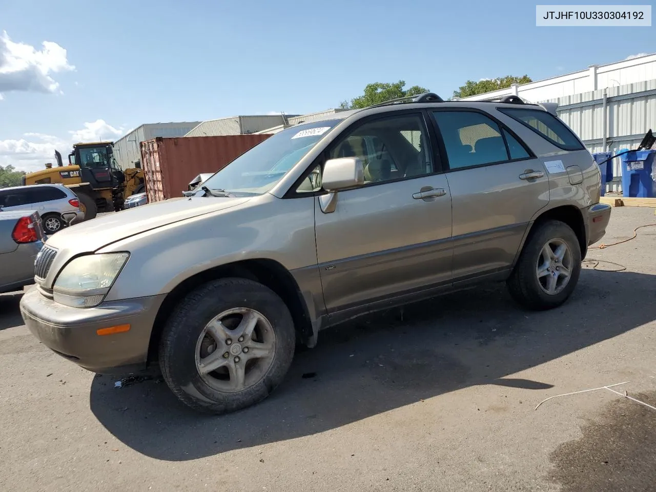 2003 Lexus Rx 300 VIN: JTJHF10U330304192 Lot: 68569624