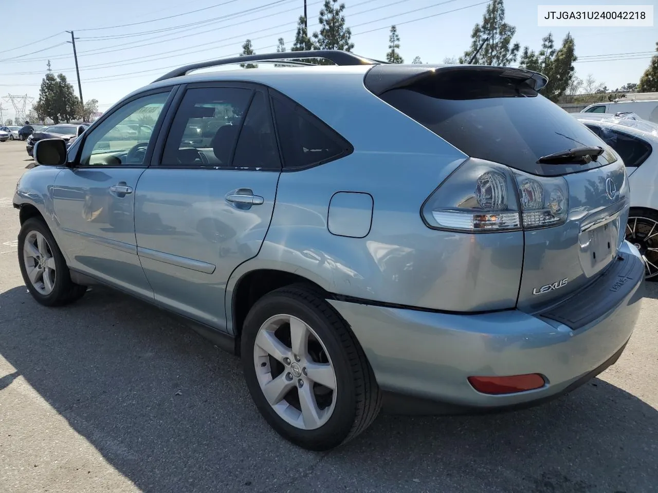 2004 Lexus Rx 330 VIN: JTJGA31U240042218 Lot: 51479734