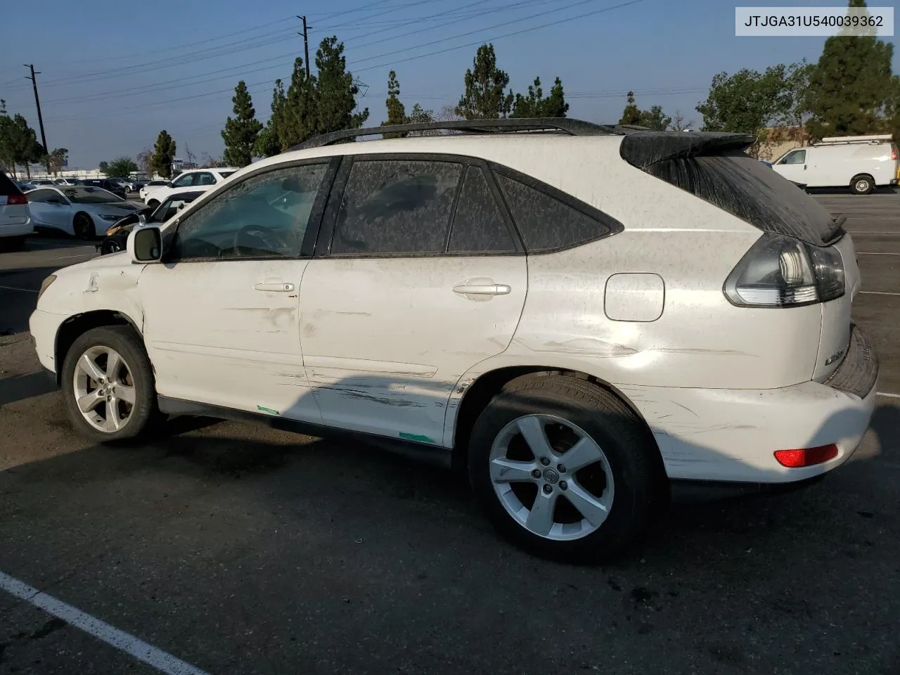 2004 Lexus Rx 330 VIN: JTJGA31U540039362 Lot: 68914554