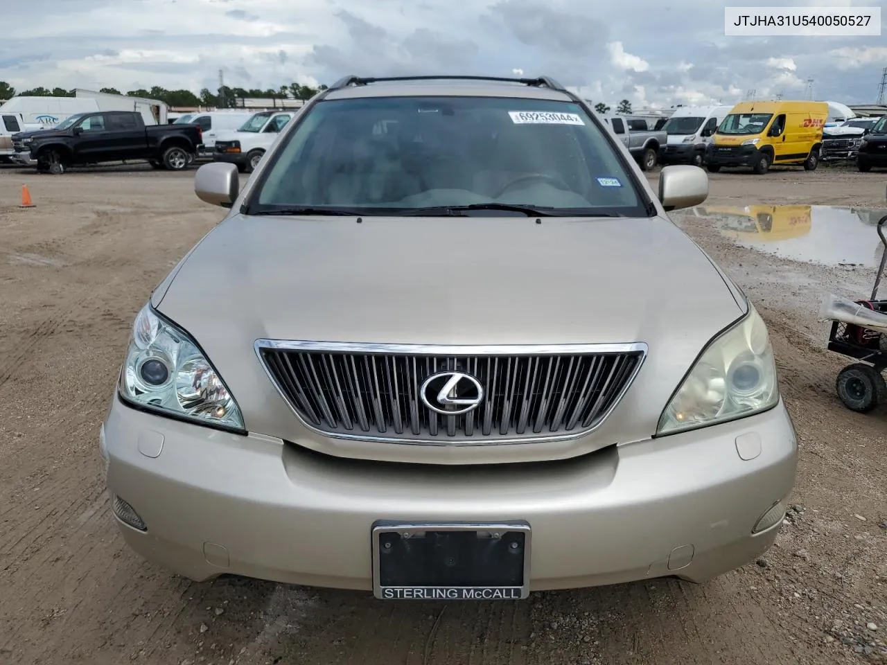 2004 Lexus Rx 330 VIN: JTJHA31U540050527 Lot: 69253044