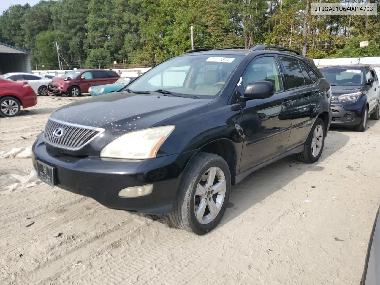 2004 Lexus Rx 330 VIN: JTJGA31U640014793 Lot: 71271304