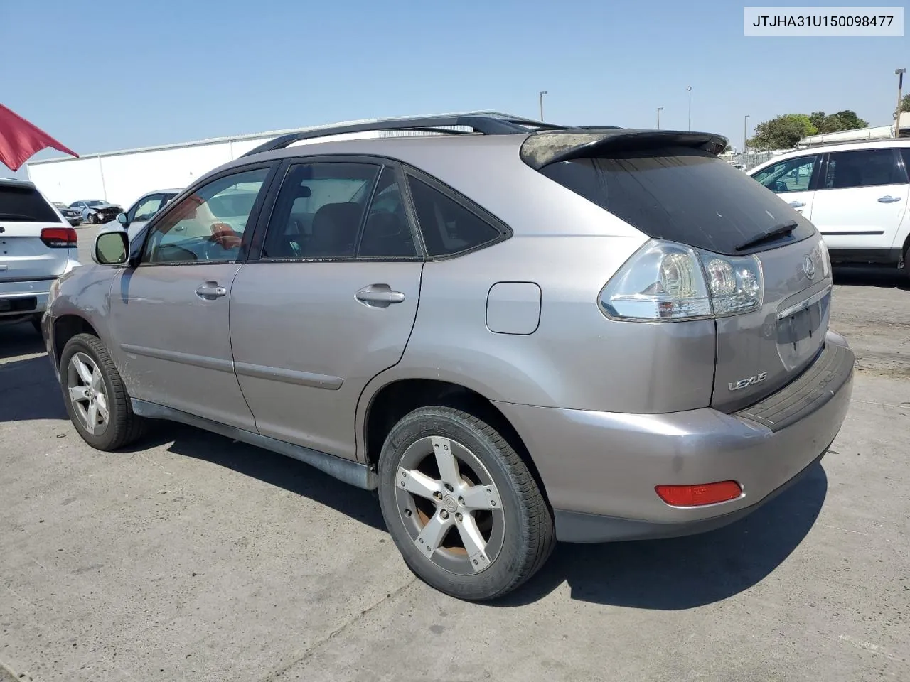 2005 Lexus Rx 330 VIN: JTJHA31U150098477 Lot: 62712234