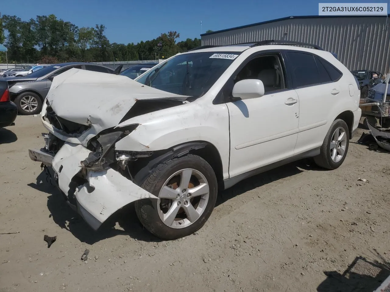 2006 Lexus Rx 330 VIN: 2T2GA31UX6C052129 Lot: 68515834