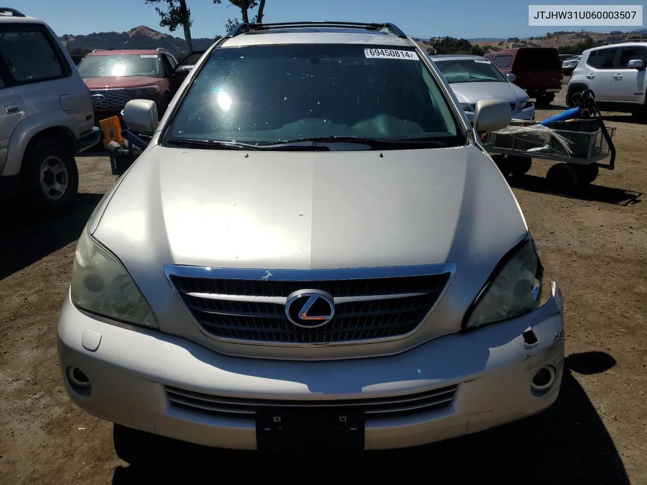 2006 Lexus Rx 400 VIN: JTJHW31U060003507 Lot: 69450814