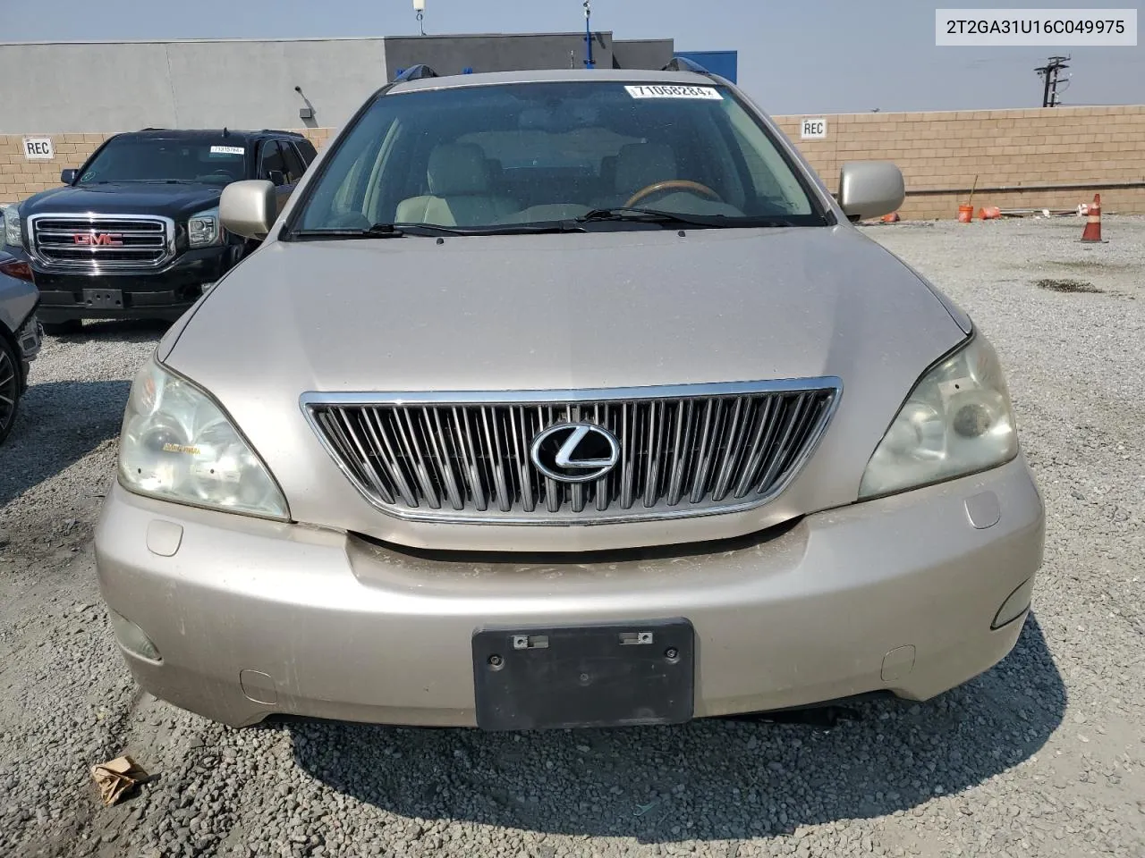 2006 Lexus Rx 330 VIN: 2T2GA31U16C049975 Lot: 71068284