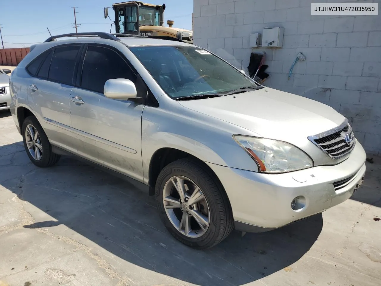 2007 Lexus Rx 400H VIN: JTJHW31U472035950 Lot: 68375504