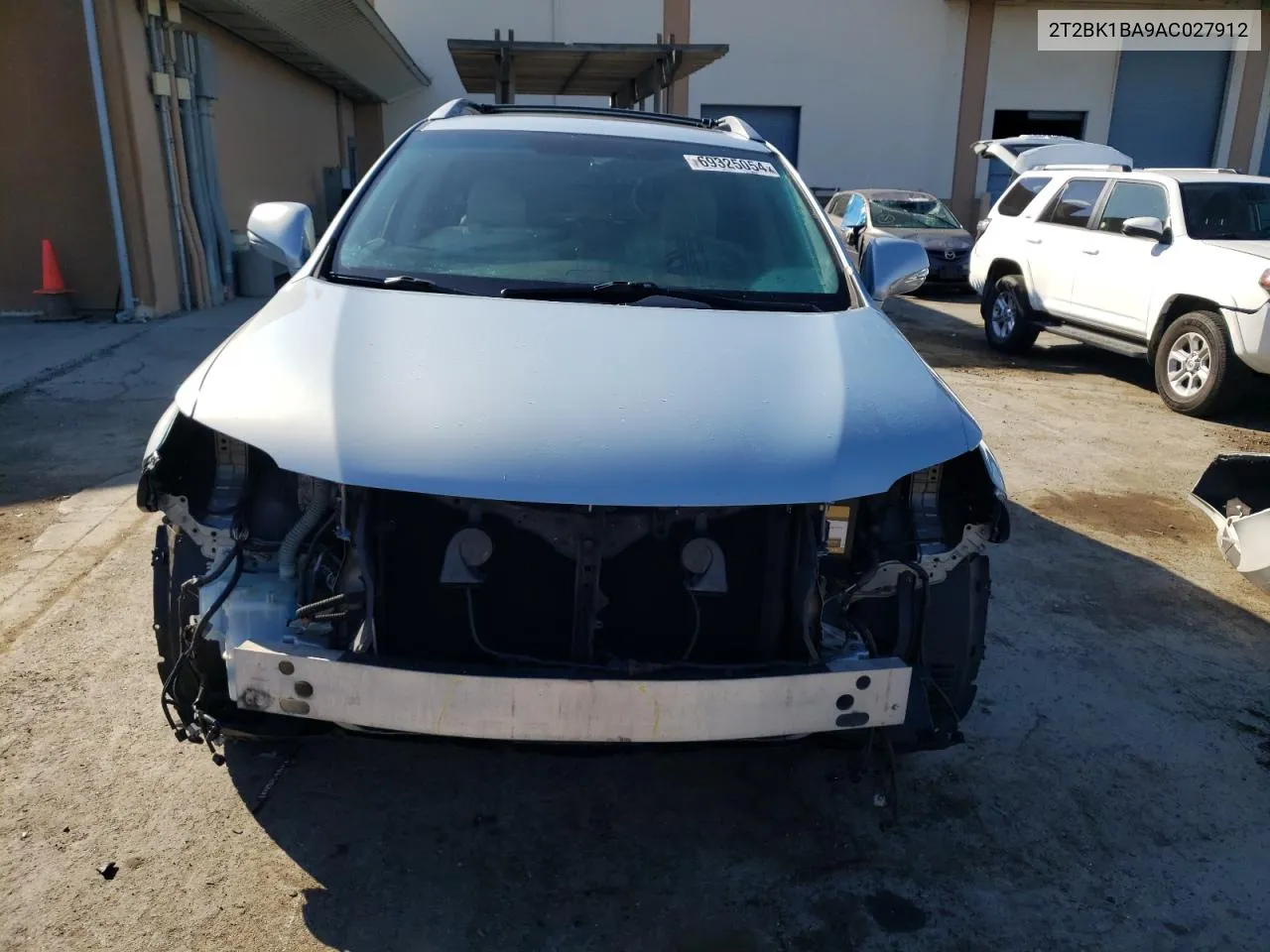 2T2BK1BA9AC027912 2010 Lexus Rx 350