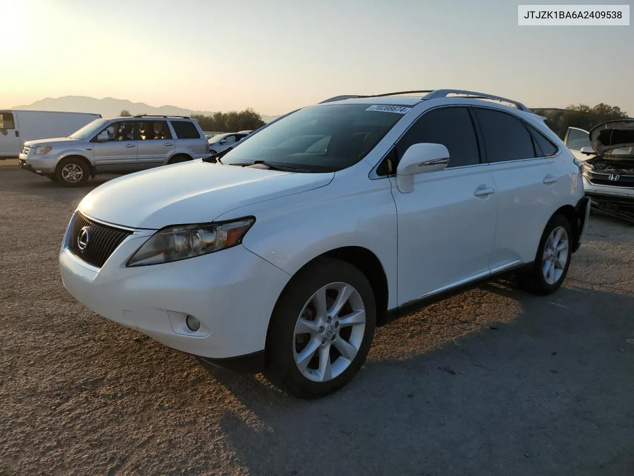 2010 Lexus Rx 350 VIN: JTJZK1BA6A2409538 Lot: 70288674