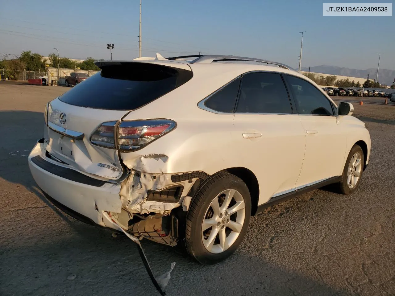 2010 Lexus Rx 350 VIN: JTJZK1BA6A2409538 Lot: 70288674