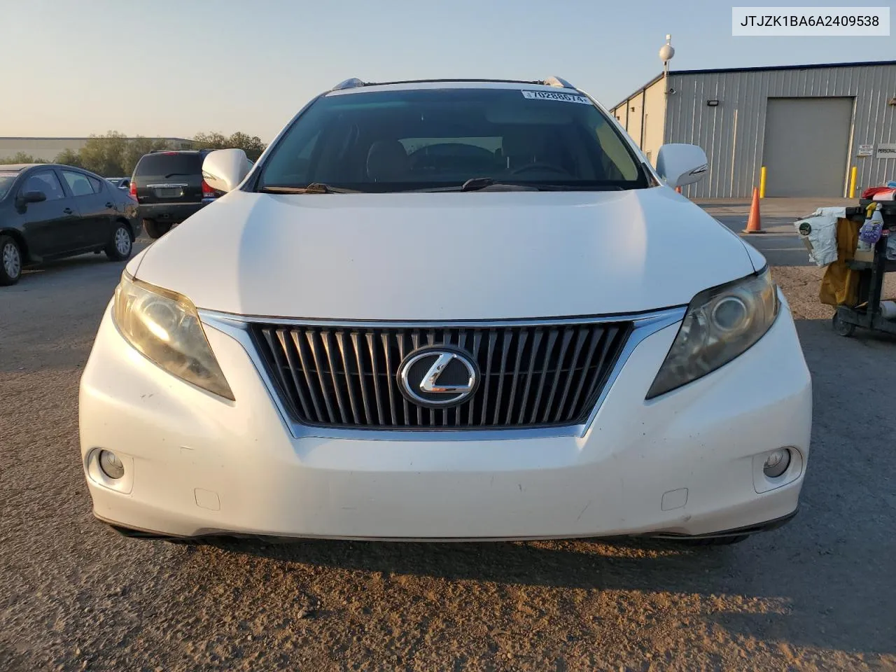 2010 Lexus Rx 350 VIN: JTJZK1BA6A2409538 Lot: 70288674