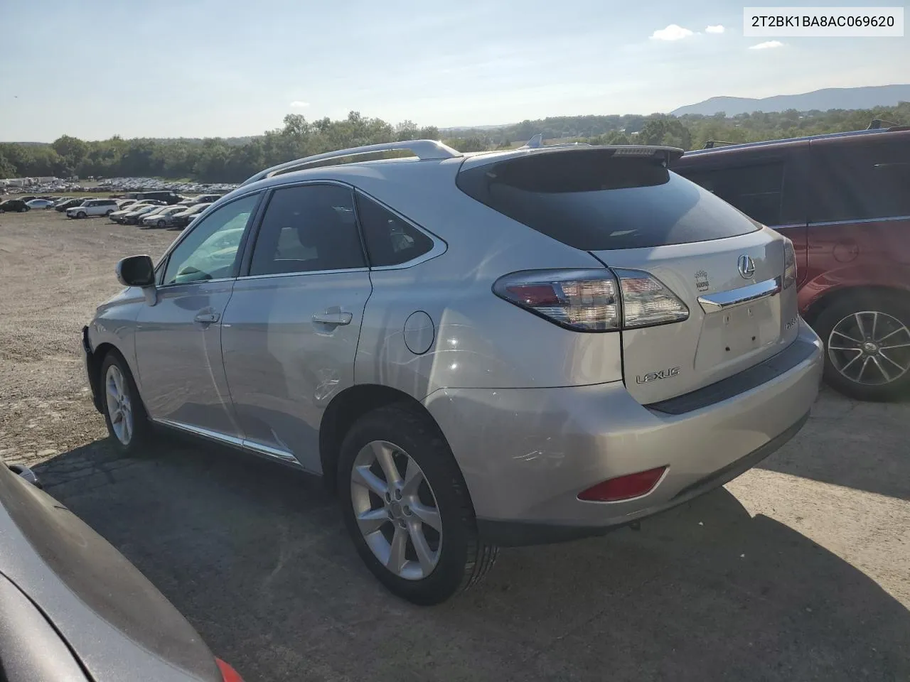 2010 Lexus Rx 350 VIN: 2T2BK1BA8AC069620 Lot: 70385544