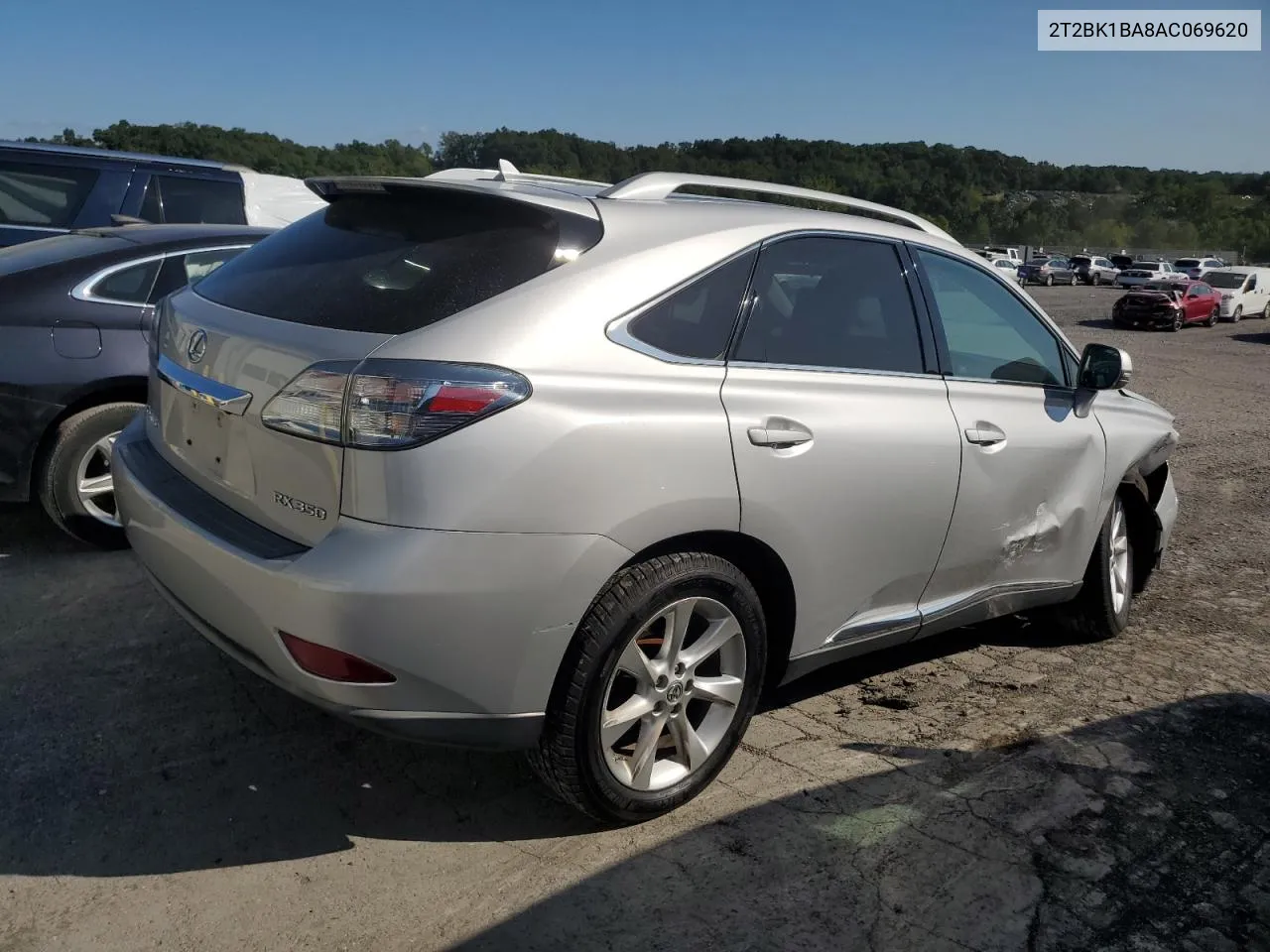 2010 Lexus Rx 350 VIN: 2T2BK1BA8AC069620 Lot: 70385544