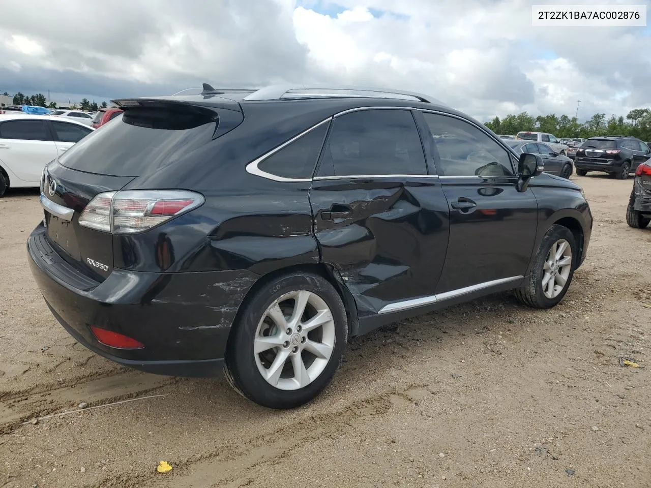 2010 Lexus Rx 350 VIN: 2T2ZK1BA7AC002876 Lot: 71016144