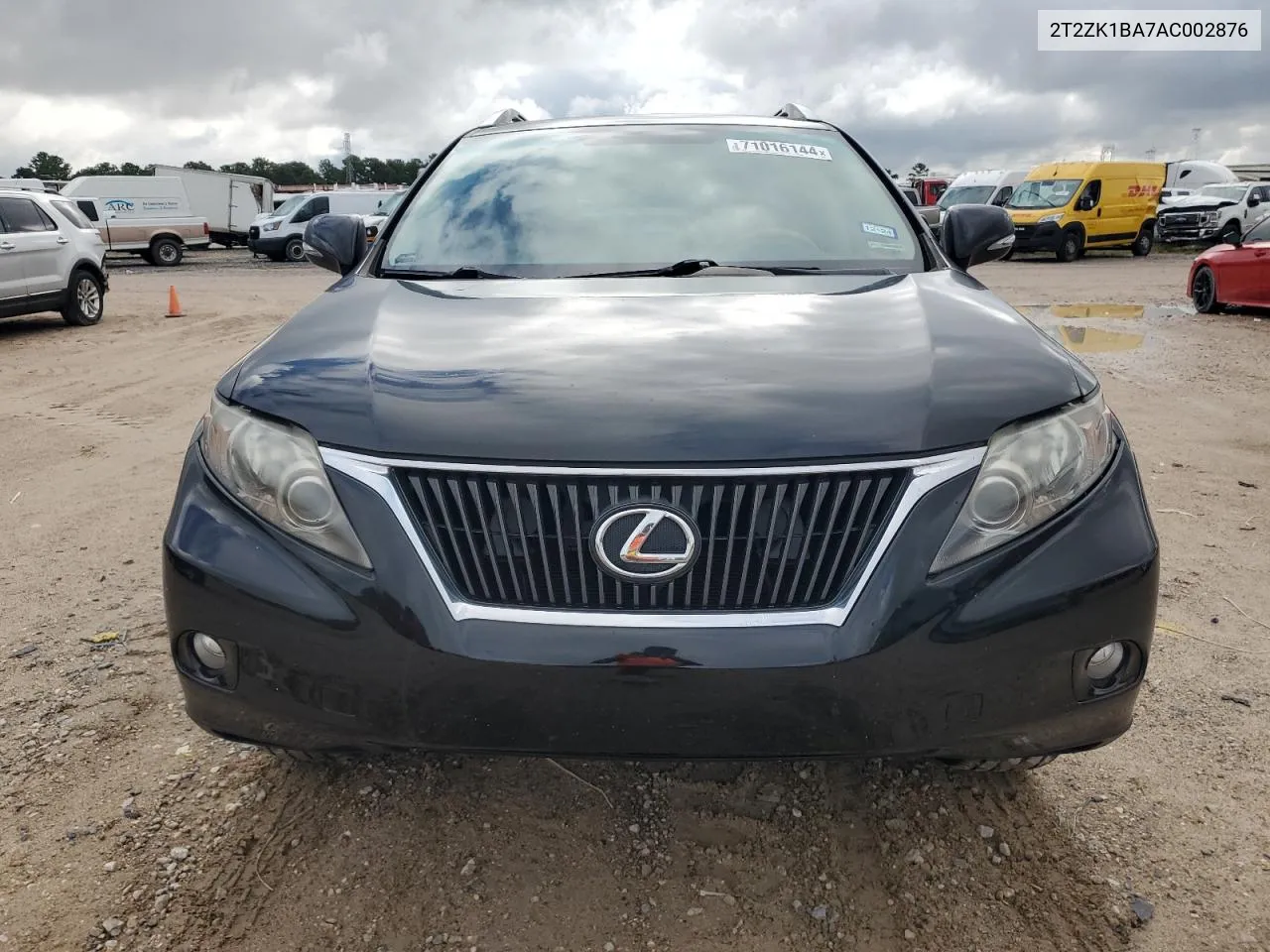 2010 Lexus Rx 350 VIN: 2T2ZK1BA7AC002876 Lot: 71016144