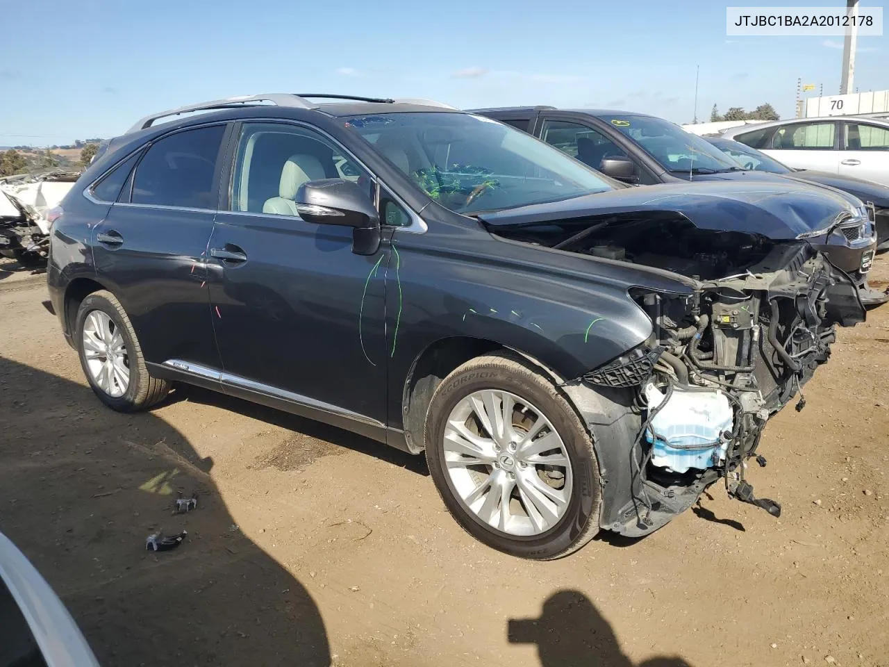 JTJBC1BA2A2012178 2010 Lexus Rx 450H