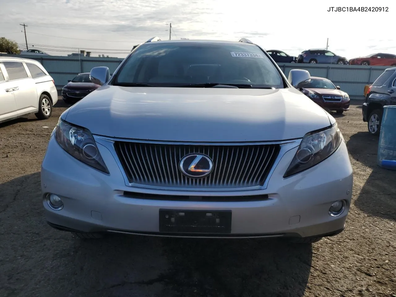 JTJBC1BA4B2420912 2011 Lexus Rx 450H