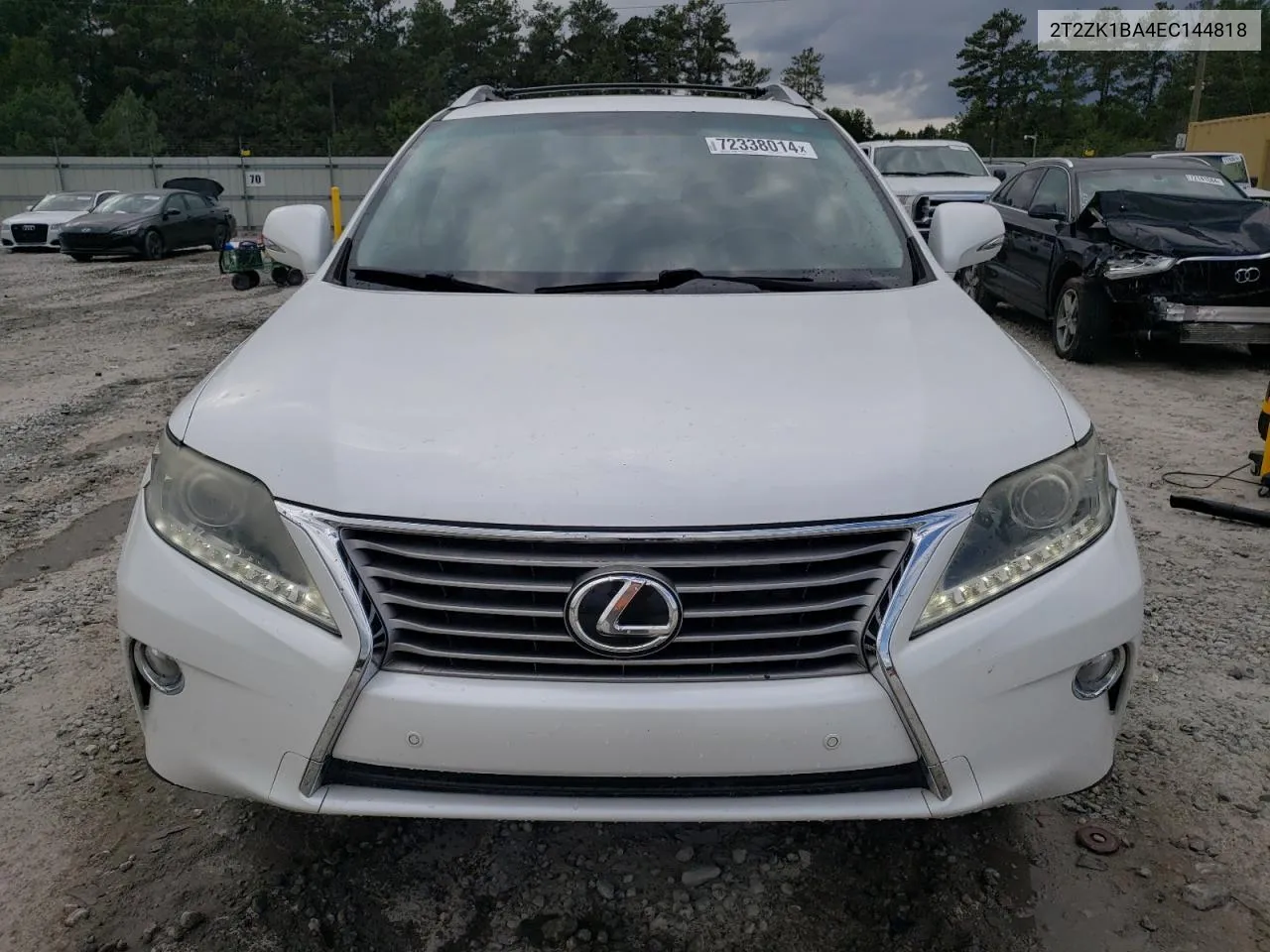 2014 Lexus Rx 350 VIN: 2T2ZK1BA4EC144818 Lot: 72338014