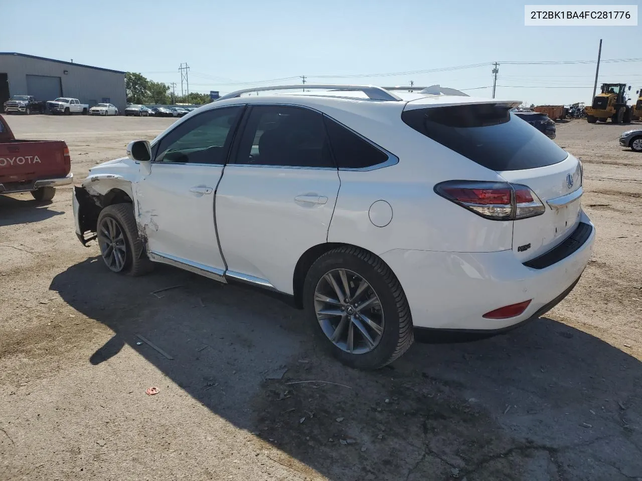 2T2BK1BA4FC281776 2015 Lexus Rx 350 Base