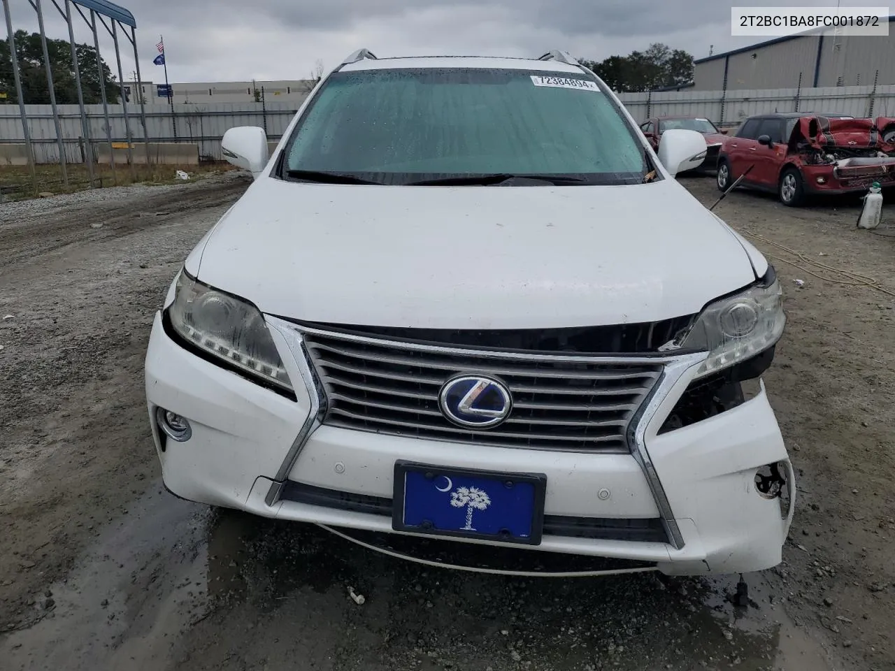 2T2BC1BA8FC001872 2015 Lexus Rx 450H